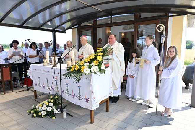 Blagoslov obnovljene kapele svete Elizabete Ugarske i proslava 50. obljetnice njezine izgradnje